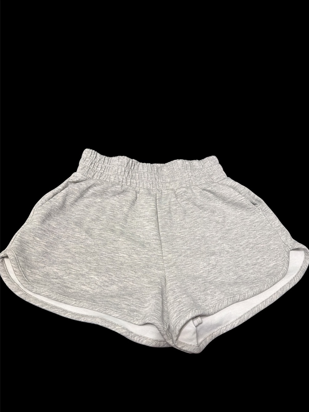 90 Degree by reflex woman Light Gray Athletic Lounge Shorts size XS NWOT